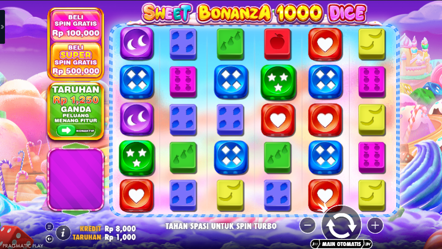 Penjelasan Tentang Permainan Slot Sweet Bonanza 1000 Dice