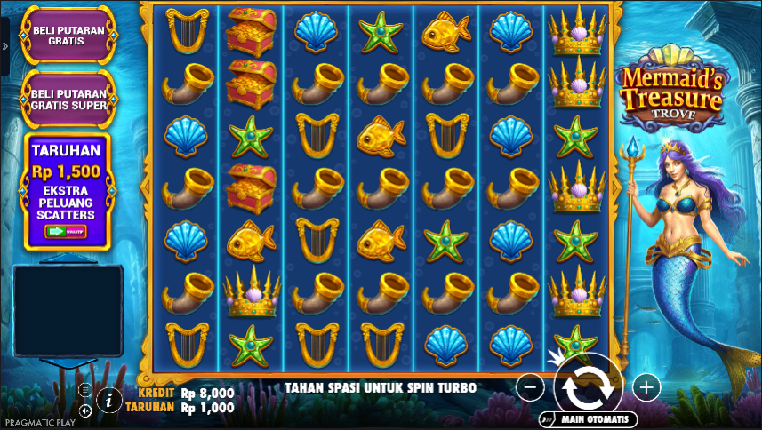 Review Permainan Slot Mermaid’s Treasure Trove