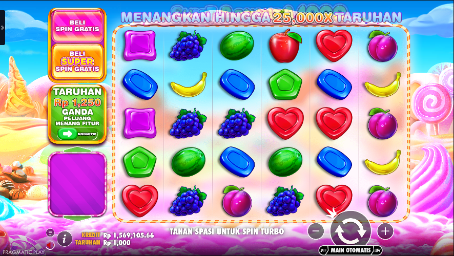 Penjelasan Permainan Slot Sweet Bonanza 1000