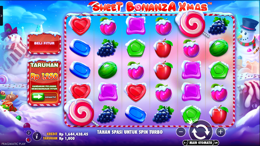 Penjelasan Permainan Slot Sweet Bonanza Xmas